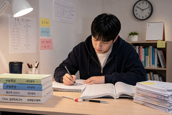 수능 D-100, 멘탈 관리와 전략적 피드백 후기 이미지